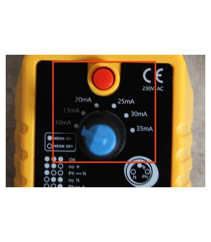 دستگاه تست کلید جریان نشتی (MULTIMETRIX)VT35 فرانسه